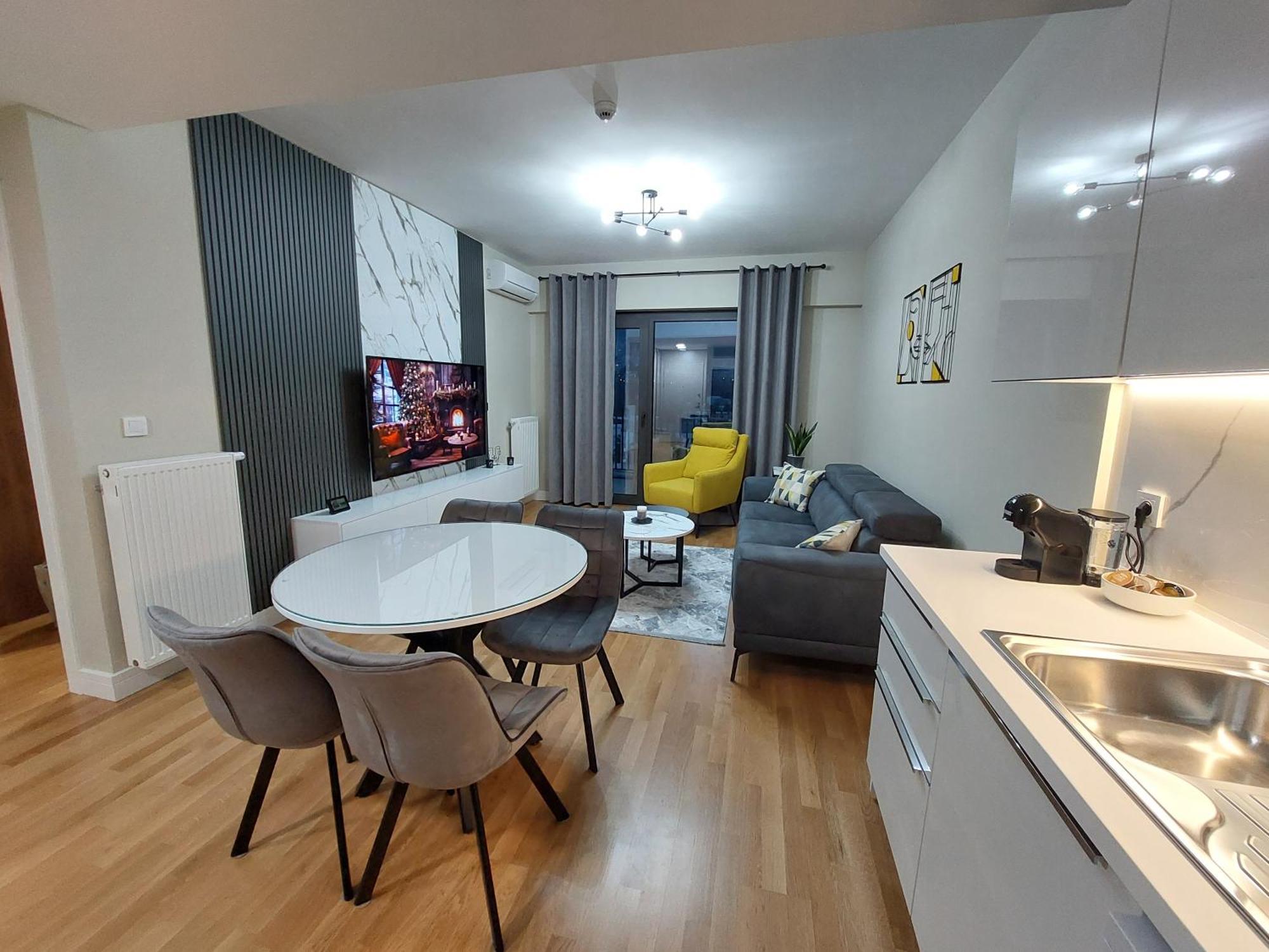 Divine 69 Luxury Apartment, Skopje City - Center, Diamond Residences, Free Parking Eksteriør bilde